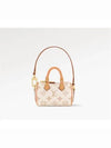 Micro Speedy Bag Charm Gold Beige - LOUIS VUITTON - BALAAN 2