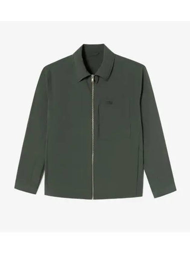 Men s shirt type outerwear khaki - LACOSTE - BALAAN 1