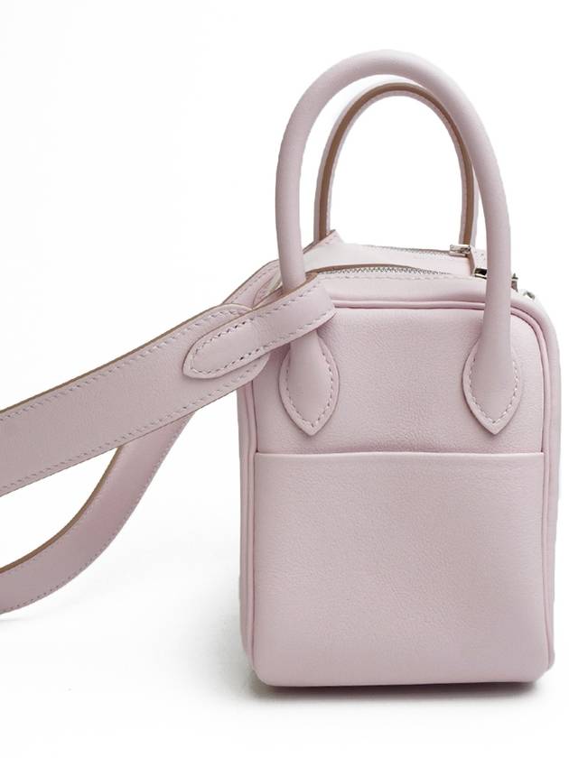 Lindy Tote Bag Mauve Pale - HERMES - BALAAN 4