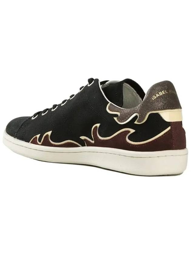 11Th Anniversary Gilly Low Top Sneakers Black - ISABEL MARANT - BALAAN 4