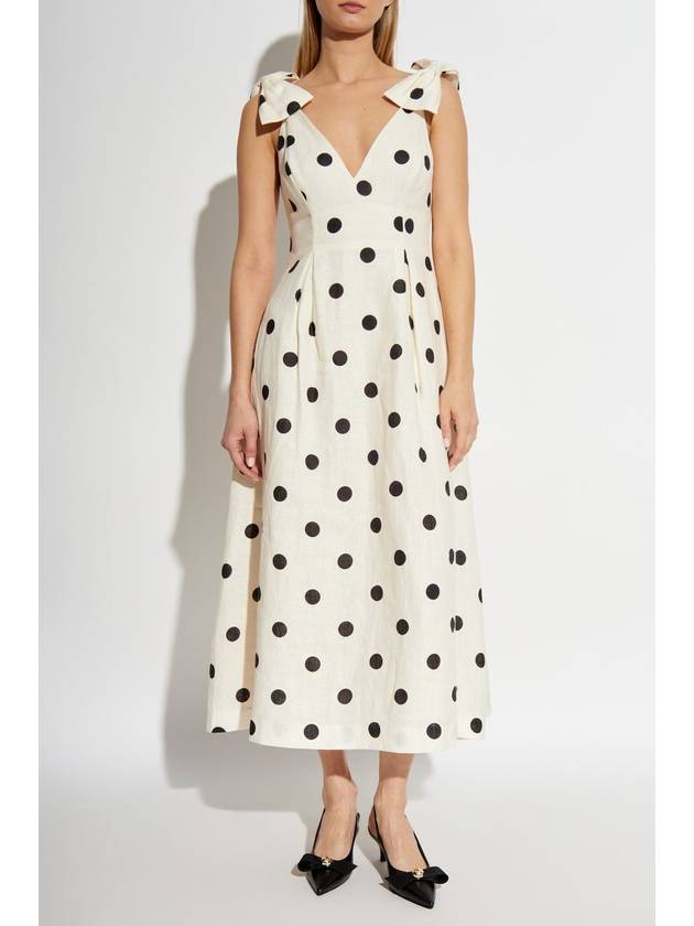 Zimmermann Polka Dot Patterned Dress, Women's, Cream - ZIMMERMANN - BALAAN 3