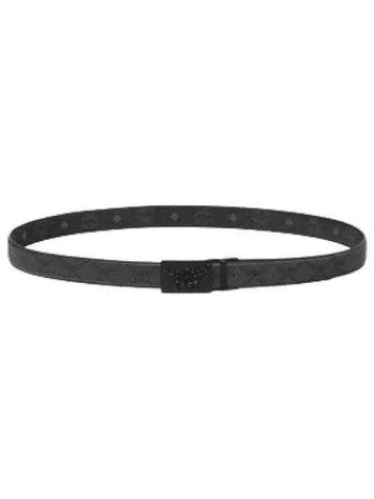 Brass Plate Reversible Monogram Belt Waistband - MCM - BALAAN 1