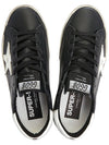 Superstar Leather Low Top Sneakers Black - GOLDEN GOOSE - BALAAN 3