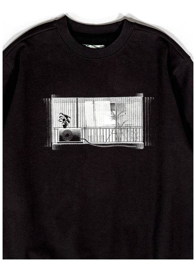 Men's Apartment Sweatshirt Black I1WE01IV - IOEDLE - BALAAN 5