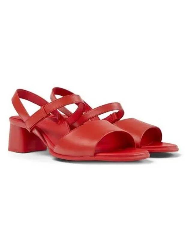 Katie Strappy Sandal Heels Red - CAMPER - BALAAN 2