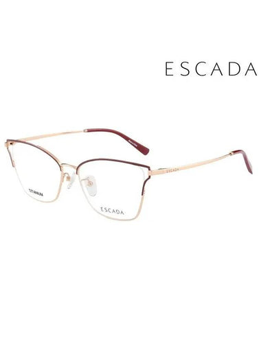 Glasses Frame VES B34F 0306 Square Titanium Men Women - ESCADA - BALAAN 1