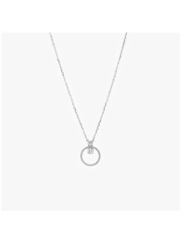 Constella Pendant Necklace Silver - SWAROVSKI - BALAAN 4