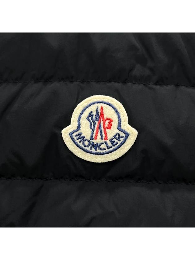 Men s goose padded logo patch knit hooded cardigan 9B00009 E1500 - MONCLER - BALAAN 3