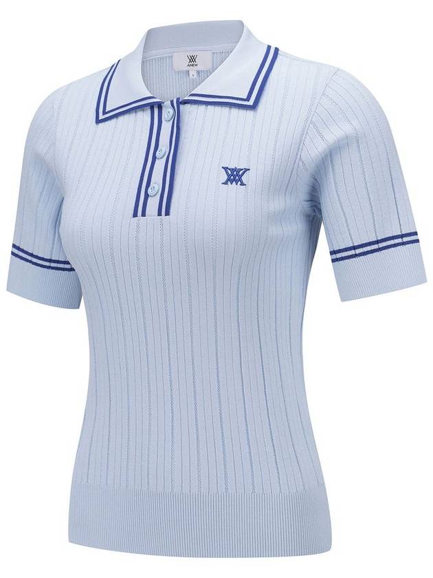 WOMEN COLLARED ESSENTIAL SHORT SWEATERLB - ANEWGOLF - BALAAN 3