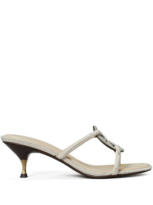 Tory Burch Pave Geo Bombe Miller Low Heel Sandal Shoes - TORY BURCH - BALAAN 1