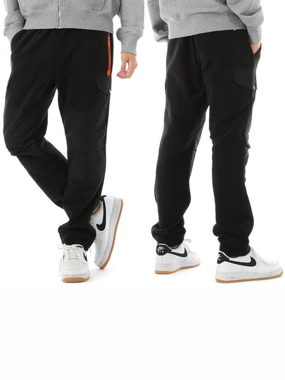 Custer Fleece Track Pants Black - PARAJUMPERS - BALAAN 2