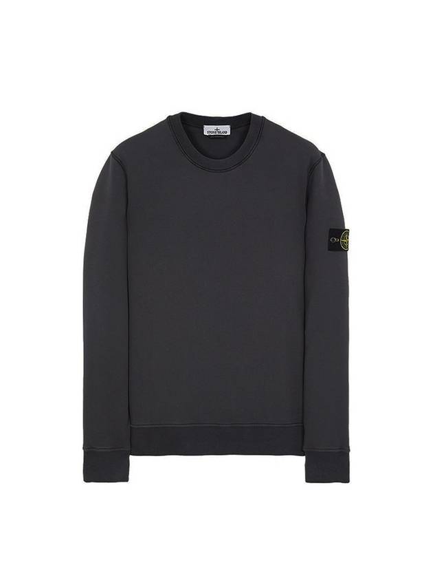 Compass Patch Cotton Sweatshirt Lead Grey - STONE ISLAND - BALAAN 2