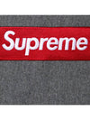 Box Logo Hooded Sweatshirt Charcoal - SUPREME - BALAAN 2