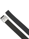 Men's 4G Logo Grain Leather Reversible Belt Black - GIVENCHY - BALAAN.