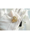 Women's Double Heart Set Brooch White - CHANEL - BALAAN 6