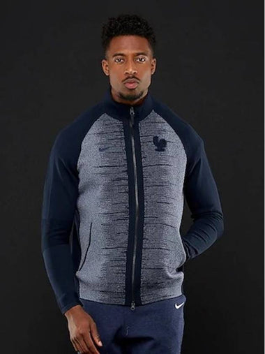 01AH6680475X FranceTech Pack Knit Jacket 2018 SeasonDark Obsidian - NIKE - BALAAN 1