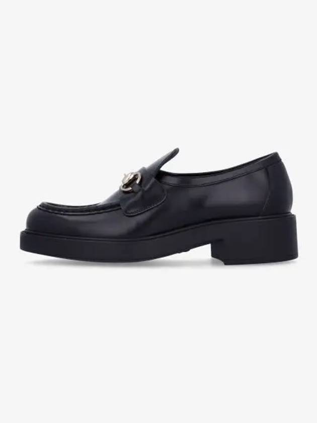 Horsebit Leather Loafer Black - GUCCI - BALAAN 2