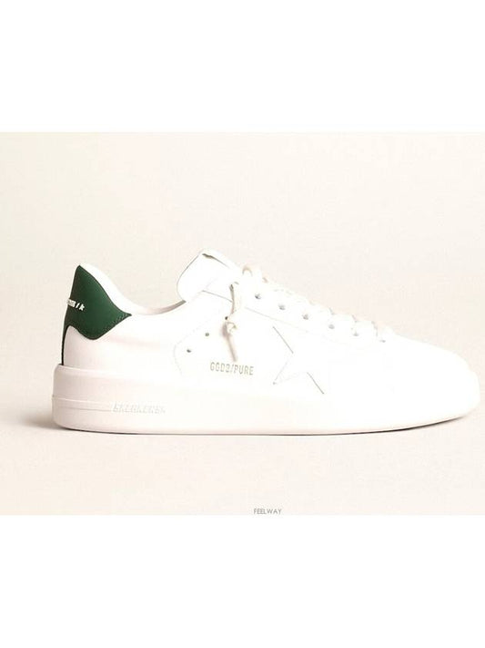 Leather Back Contrast Patch Low Top Sneakers White - GOLDEN GOOSE - BALAAN 2