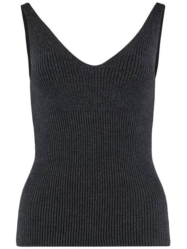 P.A.R.O.S.H. Lapis Knitted Top - P.A.R.O.S.H. - BALAAN 1