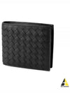 Intrecciato Half Wallet Black - BOTTEGA VENETA - BALAAN 2