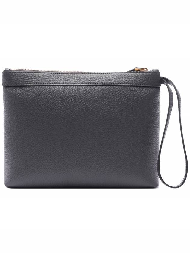 Beauty Pouch Bag Grey - THOM BROWNE - BALAAN 5