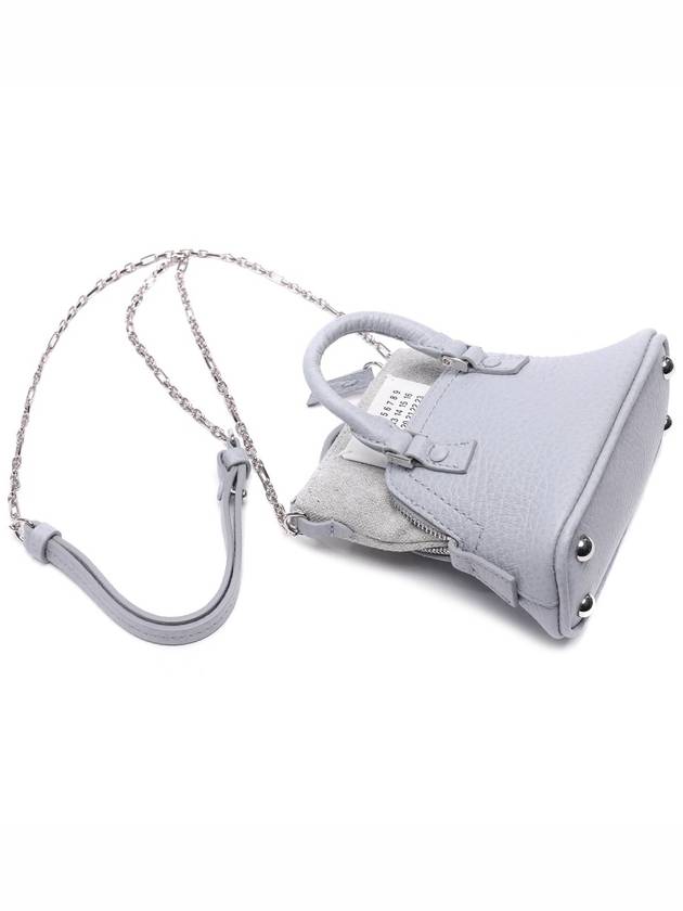 5AC Classic Baby Shoulder Bag Pale Blue - MAISON MARGIELA - BALAAN 6