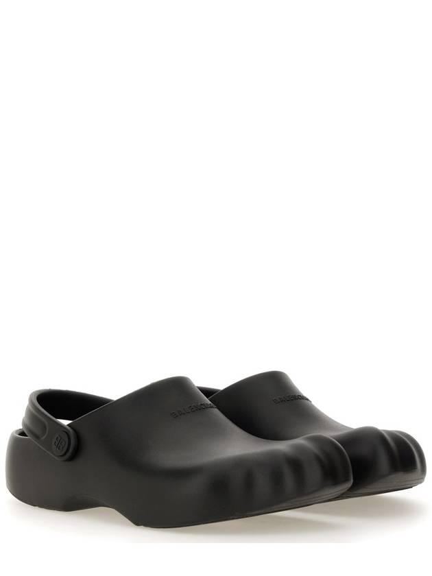 Sunday Molded Mule Slippers Black - BALENCIAGA - BALAAN 4