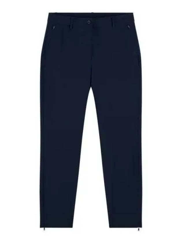 PIA Mid Waist Straight Pants Navy - J.LINDEBERG - BALAAN 2