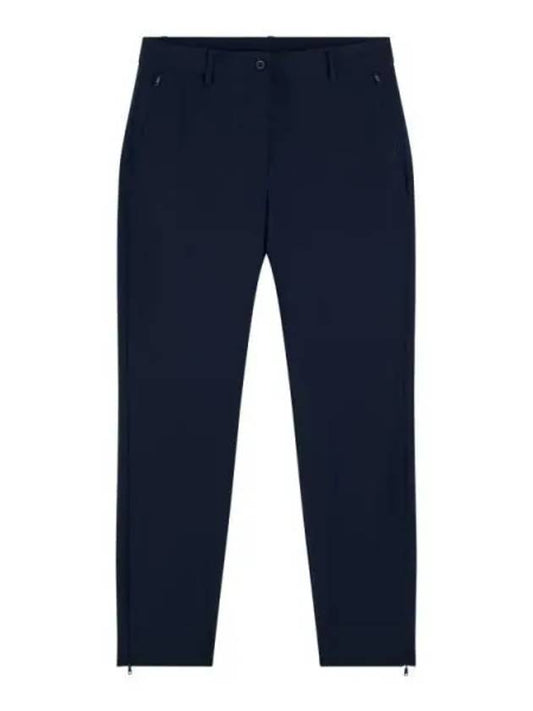 PIA Mid Waist Straight Pants Navy - J.LINDEBERG - BALAAN 2