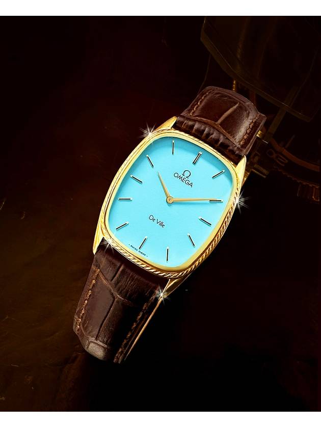 Vintage Deville Sky Blue Edition Unisex Quartz Watch - OMEGA - BALAAN 4