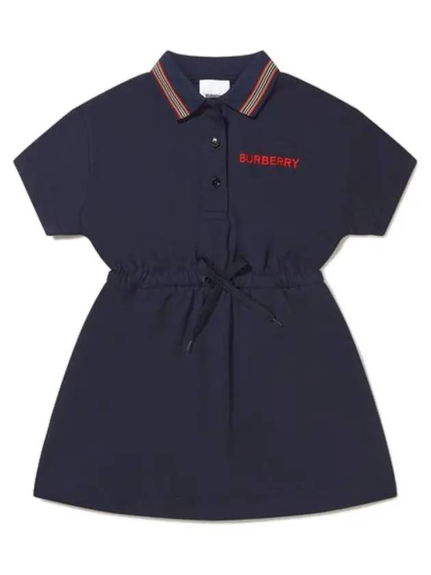 Kids Women s Logo Embroidered Collar One Piece 8054720 - BURBERRY - BALAAN 2