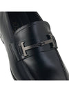 Double T Leather Loafers Black - TOD'S - BALAAN 9