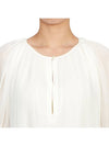 Women's Ramie Cotton Blouse White - VANESSA BRUNO - BALAAN 7