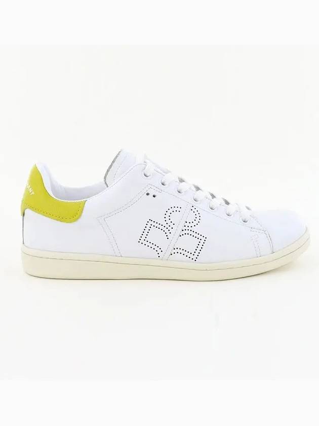 Bart Logo Low-Top Sneakers White - ISABEL MARANT - BALAAN 2