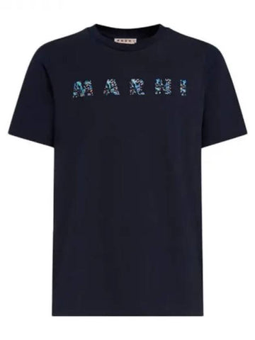 Logo printing cotton short sleeve t shirt 270734 - MARNI - BALAAN 1