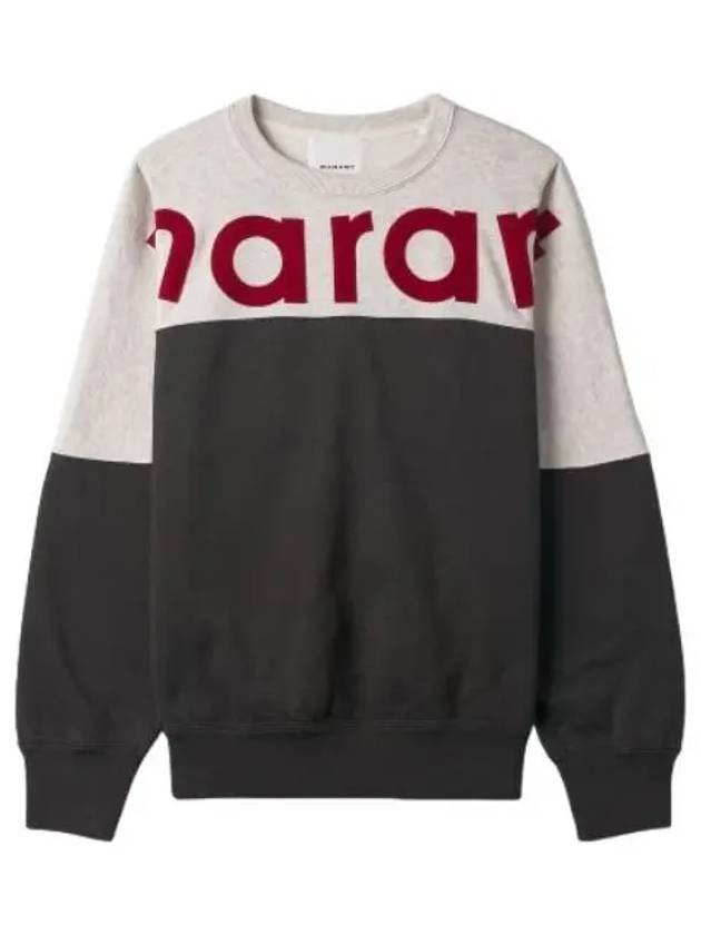 Howley sweatshirt black red t shirt - ISABEL MARANT - BALAAN 1