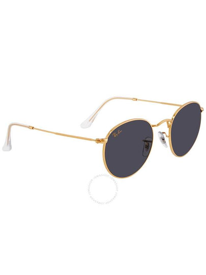 Ray Ban Round Metal Legend Gold Blue Unisex Sunglasses RB3447 9196R5 50 - RAY-BAN - BALAAN 2