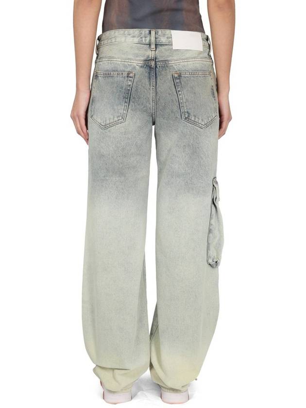 Toy Box Laundry Wide Jeans - OFF WHITE - BALAAN 5