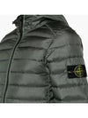 Loom Woven Chambers R Nylon Down TC Light Hoodie Down Jacket Green - STONE ISLAND - BALAAN 6