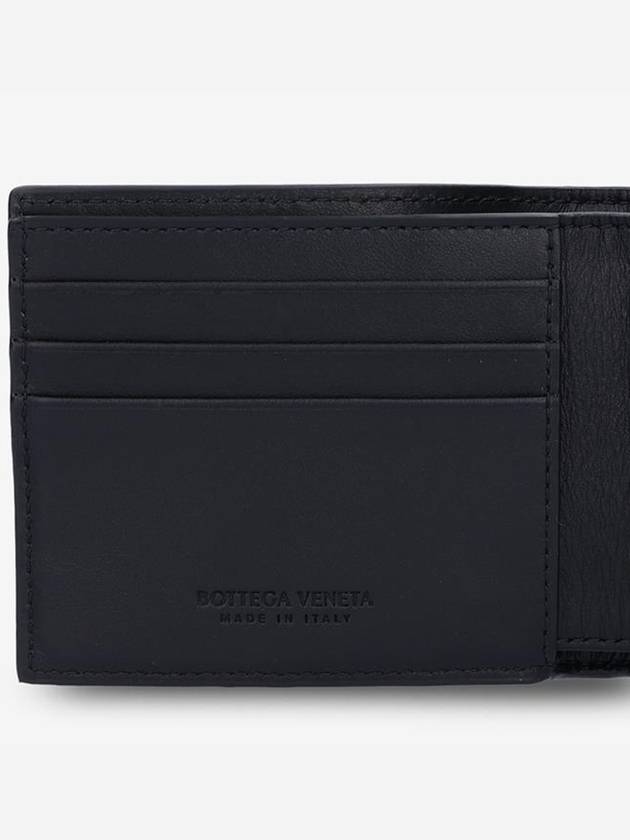 Intrecciato Cassette Half Wallet Black - BOTTEGA VENETA - BALAAN 8