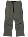 Hard Gear Apparel Two Way Cargo Wide Pants Dark Gray - HARDGEAR APPAREL - BALAAN 1