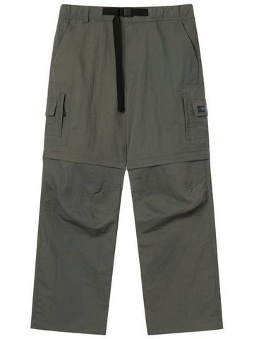 Hard Gear Apparel Two Way Cargo Wide Pants Dark Gray - HARDGEAR APPAREL - BALAAN 1