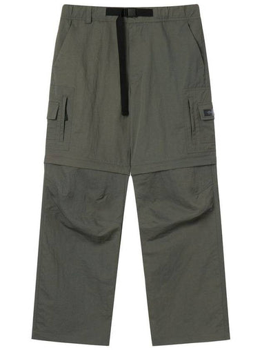 Two Way Cargo Wide Pants Dark Grey - HARDGEAR APPAREL - BALAAN 1