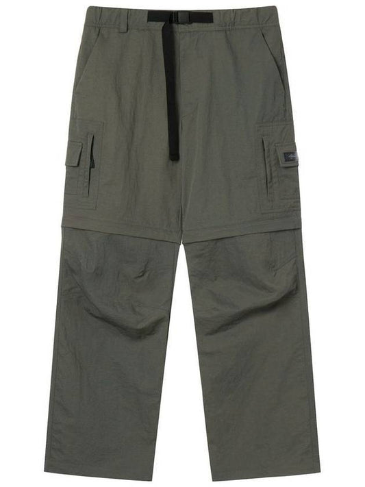 Two Way Cargo Wide Pants Dark Grey - HARDGEAR APPAREL - BALAAN 1