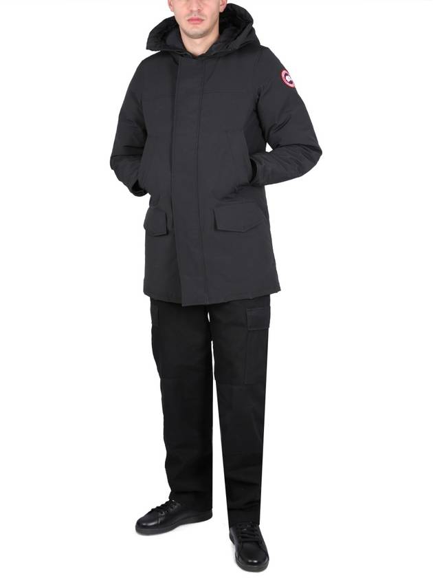 Shadow Project Langford Down Padding Parka Black - CANADA GOOSE - BALAAN 4