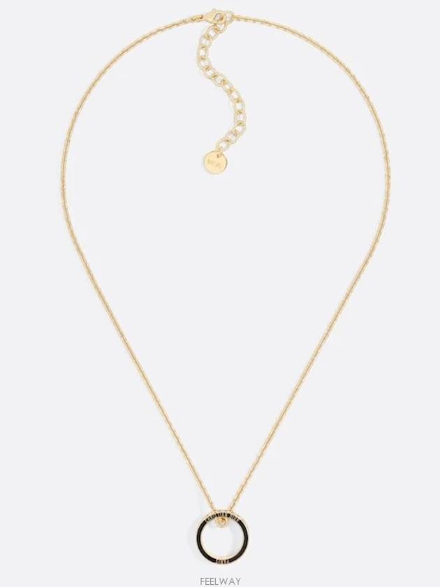 Night Code Crystal Necklace Gold - DIOR - BALAAN 3