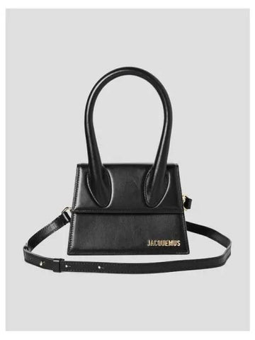 Jacquemus Women s Le Chiquito Moyen Black Domestic Product - JACQUEMUS - BALAAN 1