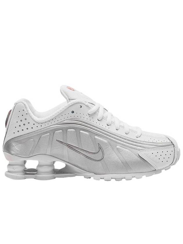 Shox R4 White Metallic Silver 2024 - NIKE - BALAAN 1