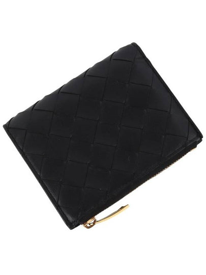 707601 Intrecciato foldable zipper half wallet 33570Y - BOTTEGA VENETA - BALAAN 2