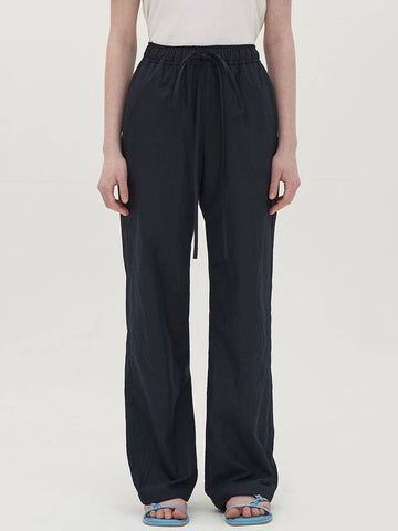 crease cotton string pants_navy - JUN BY JUN K - BALAAN 1